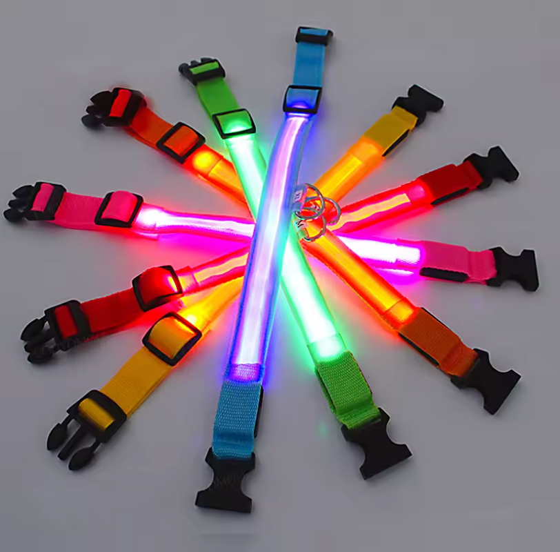GlowTrail™ LED Dog Collar - USB Rechargeable