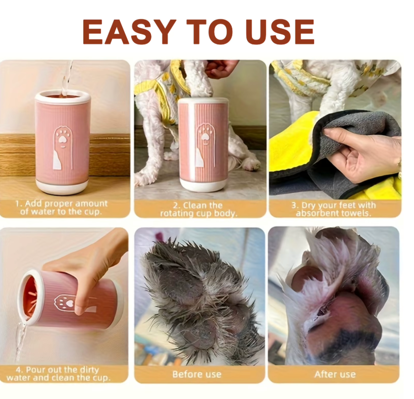 PawSpa™ Portable Dog Paw Cleaner