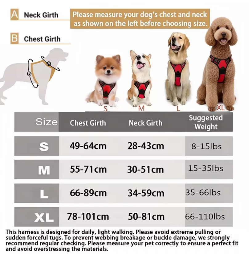 TrailMate™ No-Pull Dog Harness with Front Clip