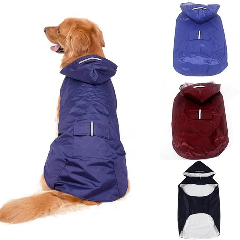 StormShield waterproof dog raincoat - product view